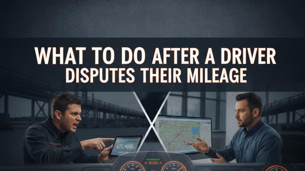 Thumbnail for: What to Do After a Driver Disputes Their Mileage
