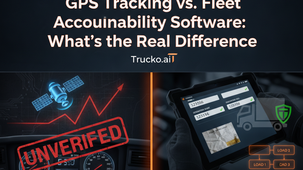 Thumbnail for: GPS Tracking vs. Fleet Accountability Software: What's the Real Difference