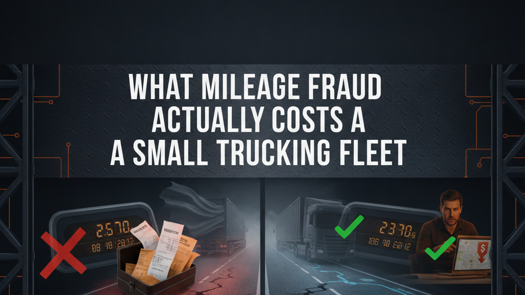 Thumbnail for: What Mileage Fraud Actually Costs a Small Trucking Fleet