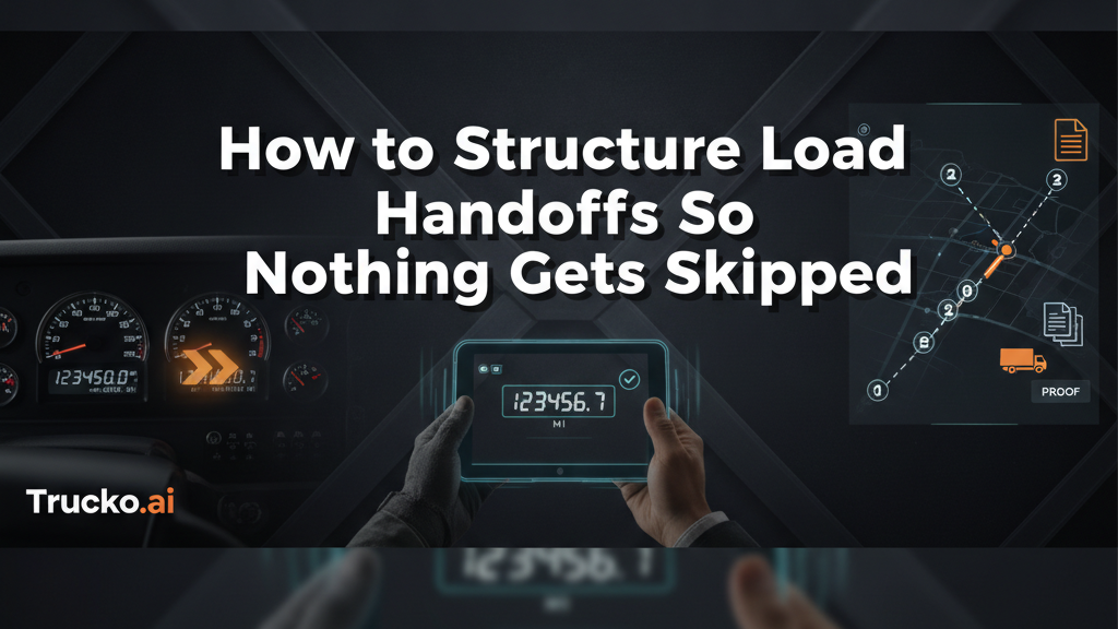 Thumbnail for: How to Structure Load Handoffs So Nothing Gets Skipped